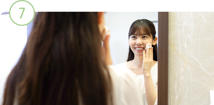 男女別パウダールーム完備