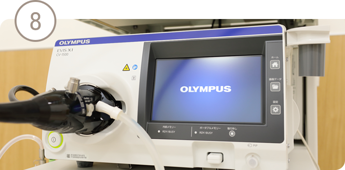 最新の内視鏡システム「EVIS X1」導入
