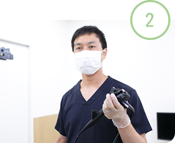 経験豊富な内視鏡専門医による大腸カメラ検査