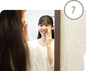 男女別パウダールーム完備