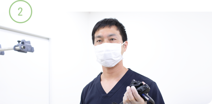 経験豊富な内視鏡専門医による大腸カメラ検査
